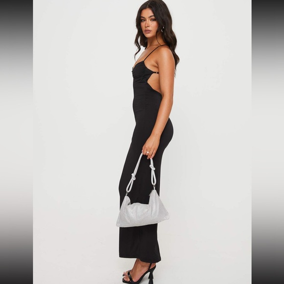 Princess Polly Maxi Dress Black - Picture 2 of 5